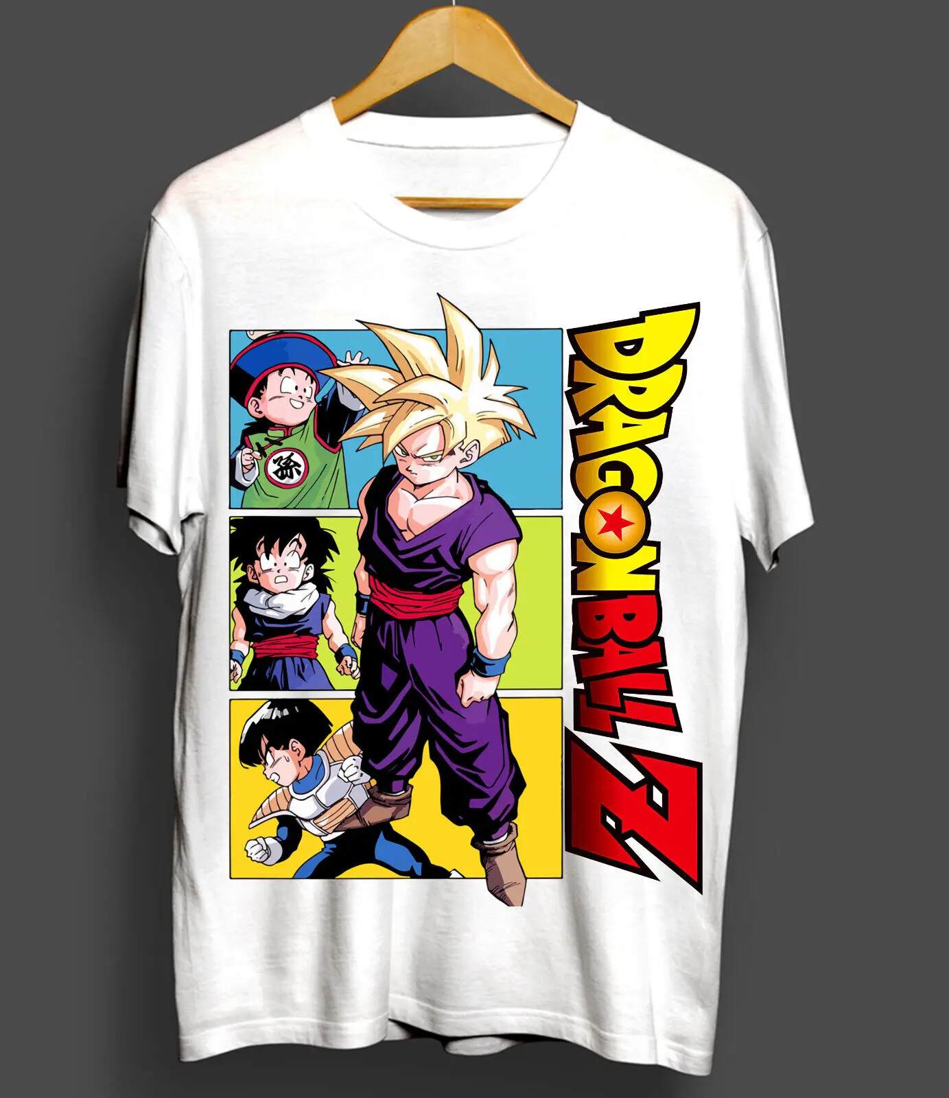 Dragon Ball Z TShirt Gohan super saiyan shirt Anime Gift Shirt