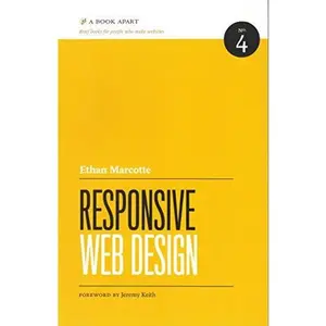USED Book - Responsive Web Design (Brief Books for People Who Make Websites, No. 4) by Ethan Marcotte (Paperback) - english