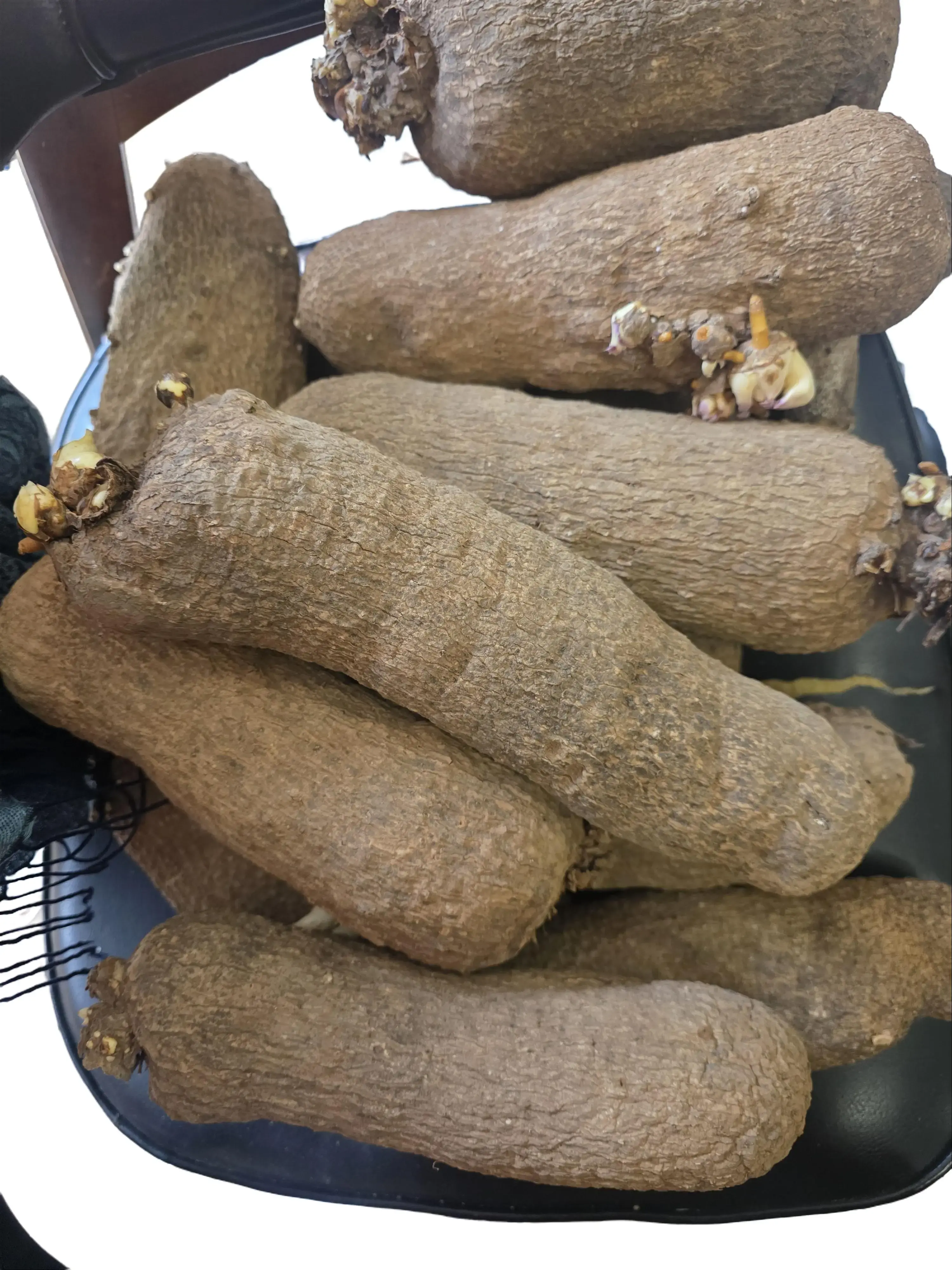 FRESH GHANA YAM/OLD WHITE YAM/ VERY YUMMY AND CHEAP
