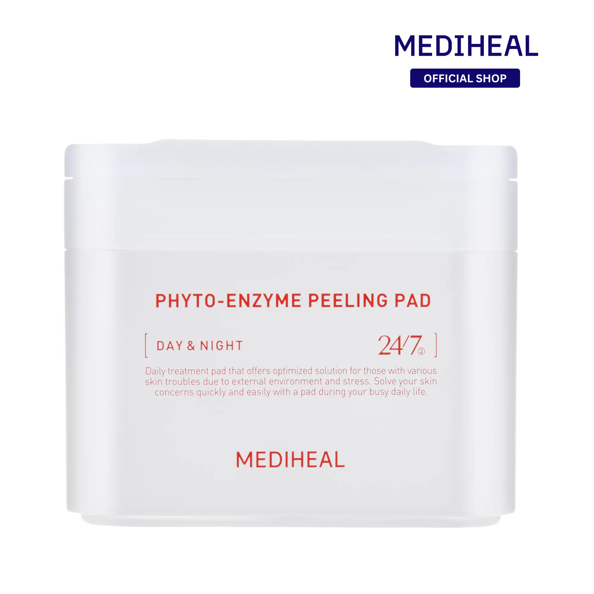 MEDIHEAL OFFICIAL Phyto Enzyme Peeling Pad 90 Pads Cleansing Daily Exfoliation