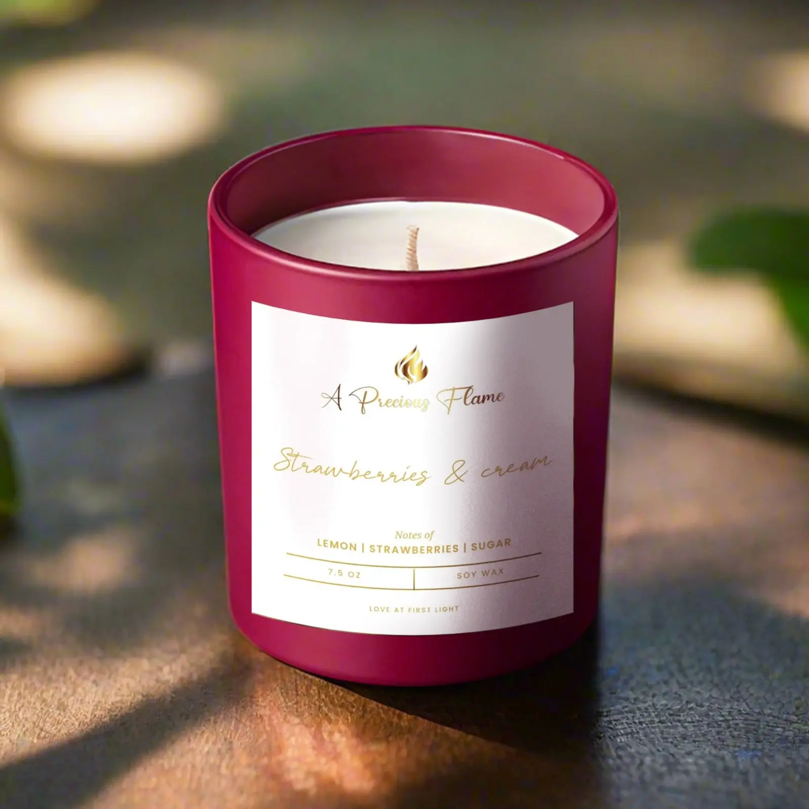 Crushed Cranberry Vessel Candle