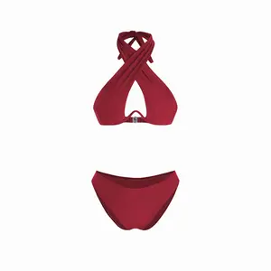 Cider Miss Independent Cut-Out Underwire Bikini Set