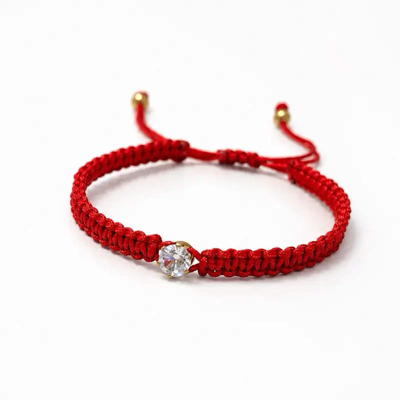 Red String Bracelet for Luck – Adjustable Handmade Bracelet