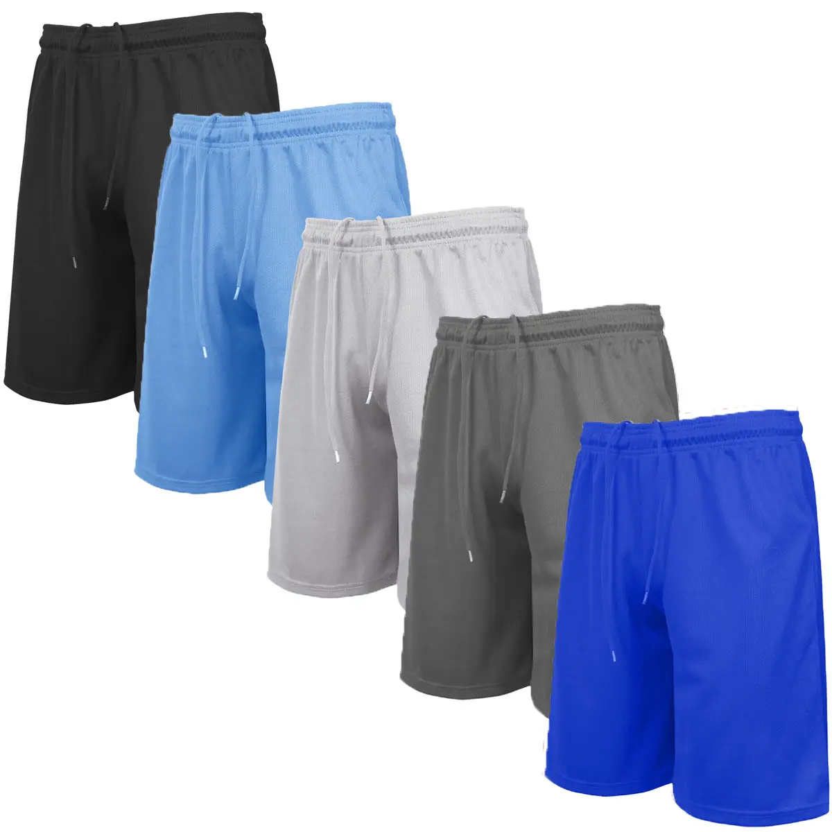 Black-Light Blue-Charcoal-Silver-Royal