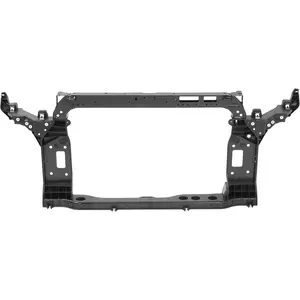 Radiator Core Support Assembly Mount Compatible with 2016-2021 Hyundai Tucson Replacement for HY1225201 64101D3000 Electrophoresis Steel Primed Black