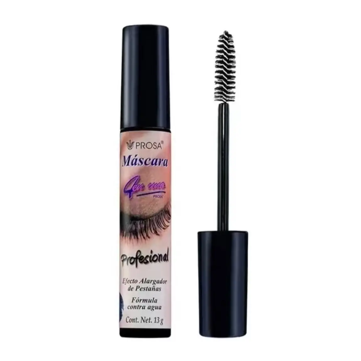 Prosa 4 en 1 Profesional Mascara Waterproof