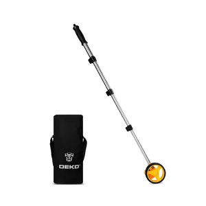 Compact 4-Inch Measuring Wheel with 99,999ft Capacity and Carrying Bag