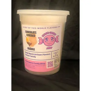 Chocolate Orange Classic Cotton Candy 32 oz. Tub