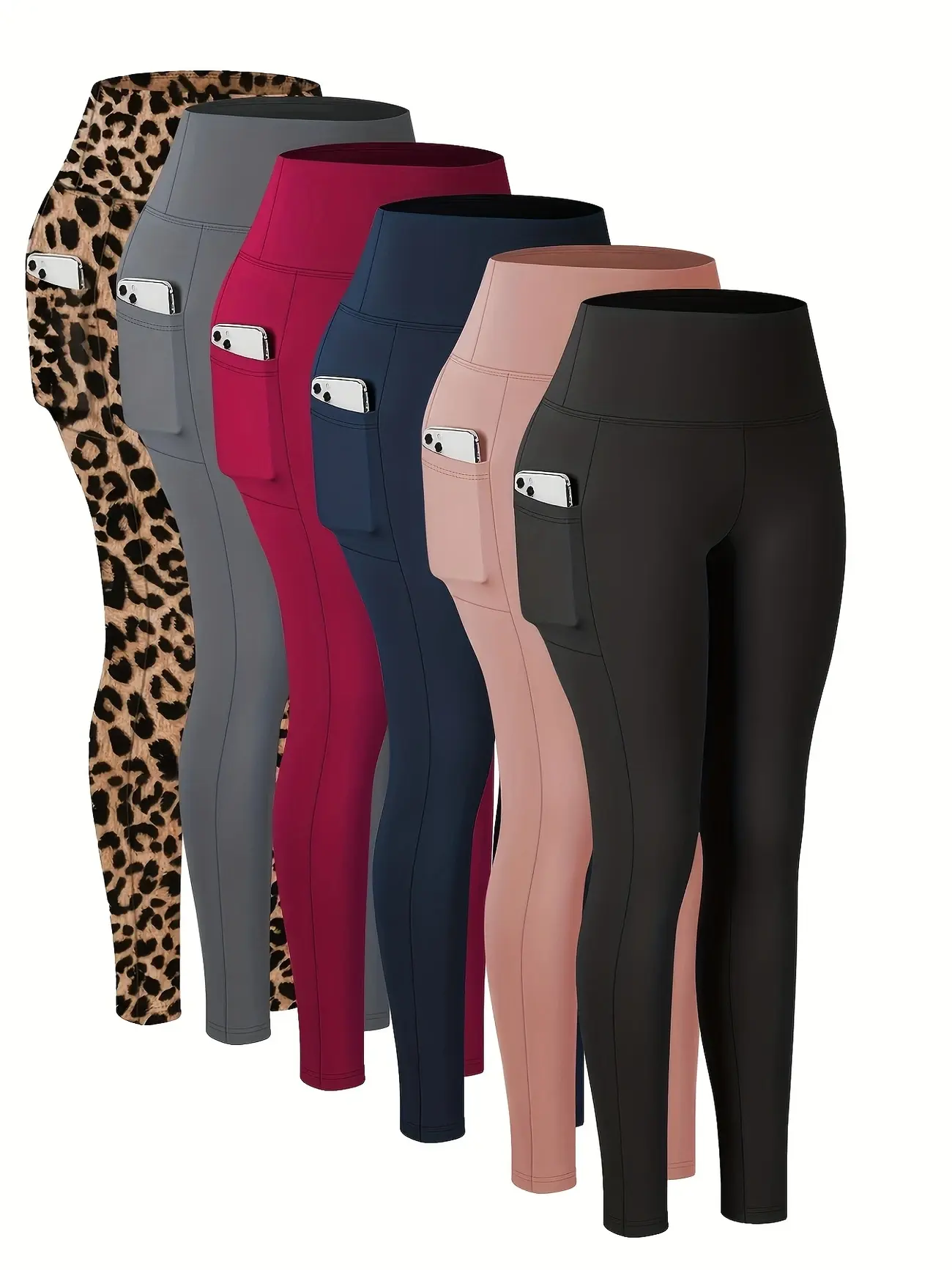 Women'S Yoga Pants,Jogging  High Waisted Elastic Compression Tight Pants, Fitness Cycling Yoga Breathable Sports Pants, Suitable For All Seasons And Outdoor Sports Occasions