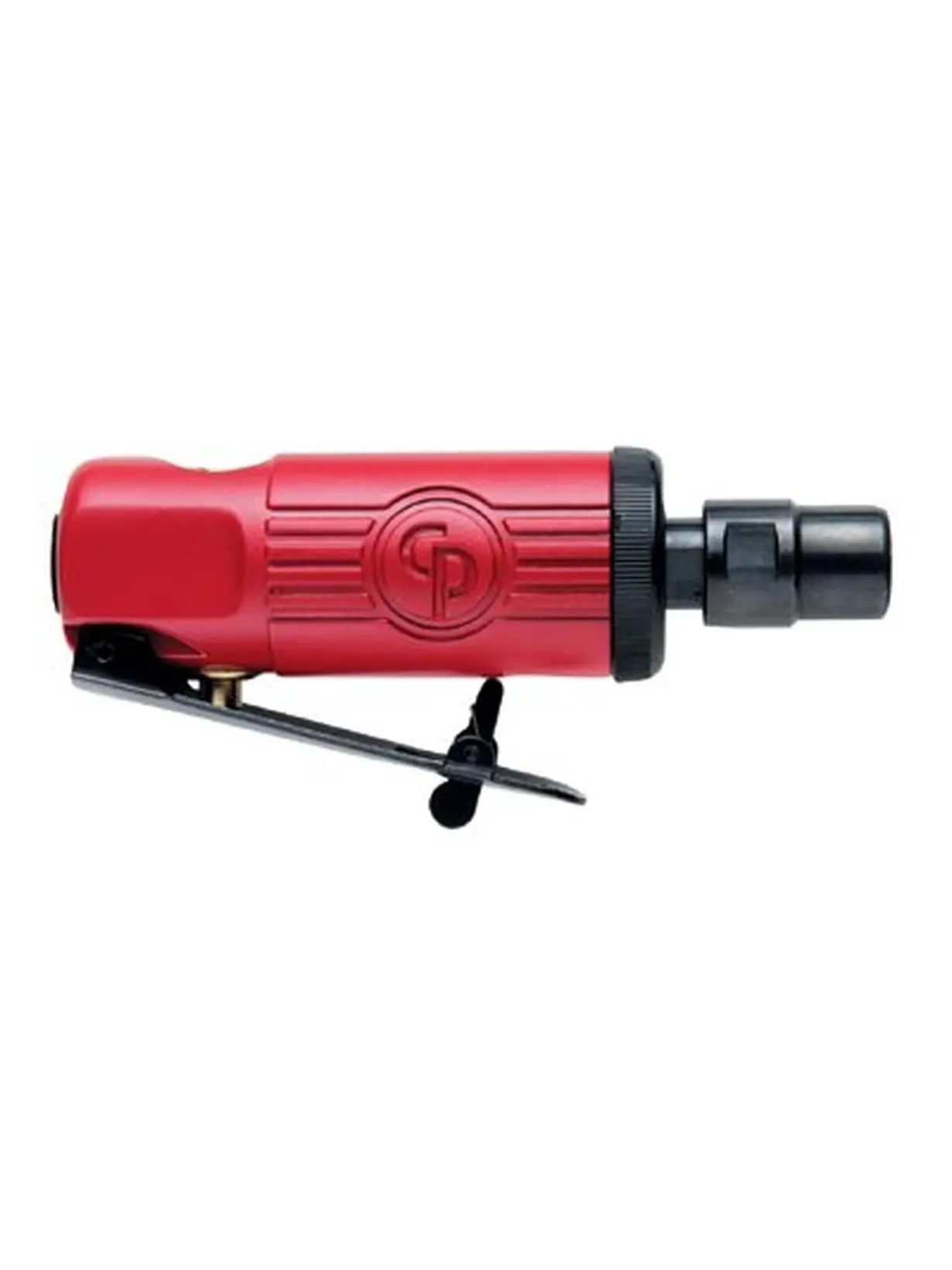 Chicago Pneumatic 147-876 Straight Die Grinder - 4-3/4"L, 30000 RPM, 0.300 hp, 1/4"(NPTF), 12 CFM, 216 W, for Smoothing Applications