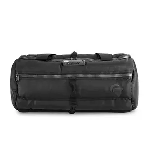 100% Smell Proof Duffle Tube 16" - Black with Lock