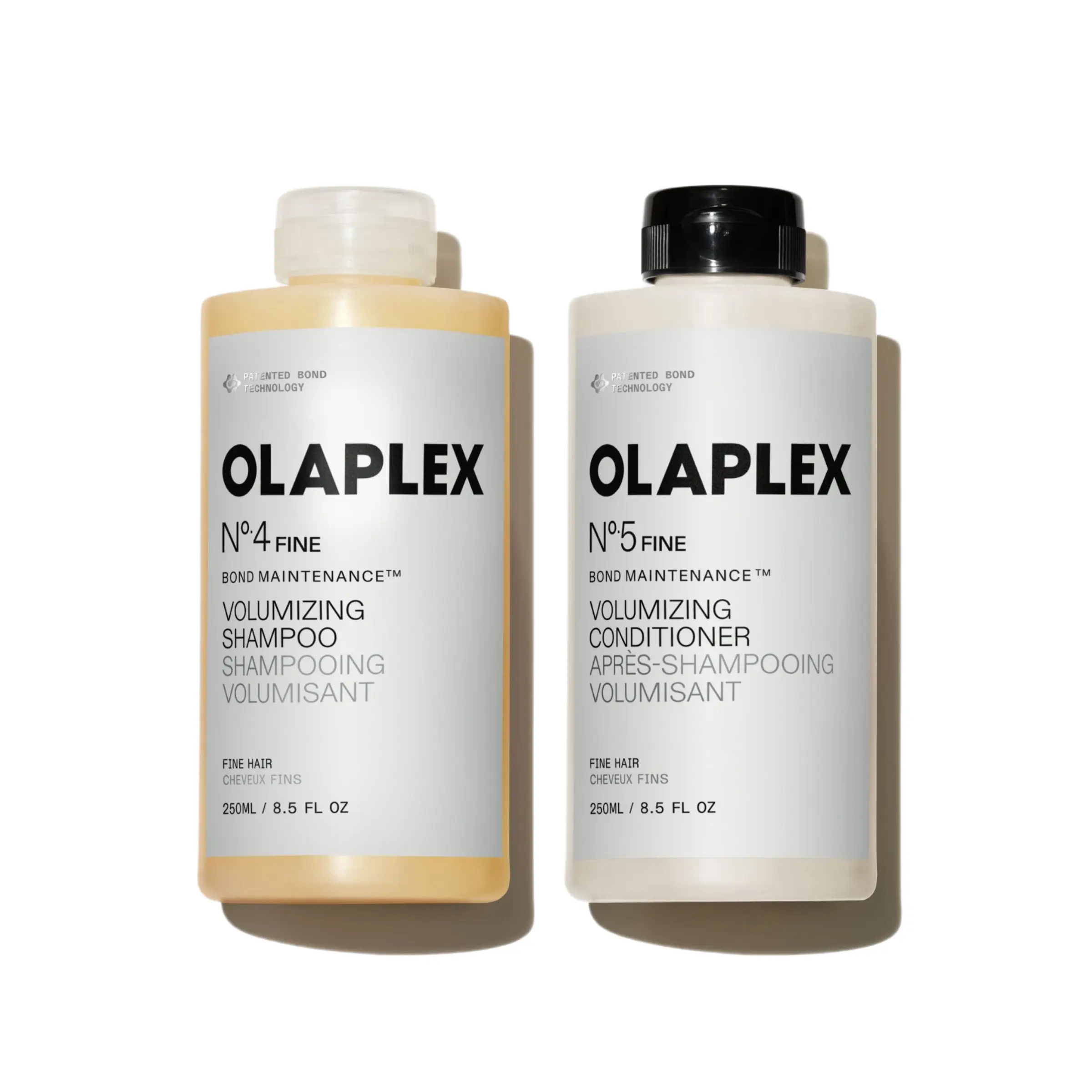 OLAPLEX Double Volume Fine Hair Set - Weightless, Clinically Proven Fine Hair Shampoo & Conditioner to Volumize, Strengthen & Hydrate