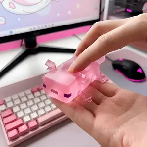 Children's Sensory Stress-Relief Toy - Pink Durable PU Material, Suitable for Classrooms, Offices, Party Gifts, and Relaxation Activities, Classroom Relaxation Tool, Fun Design, Textured Surface