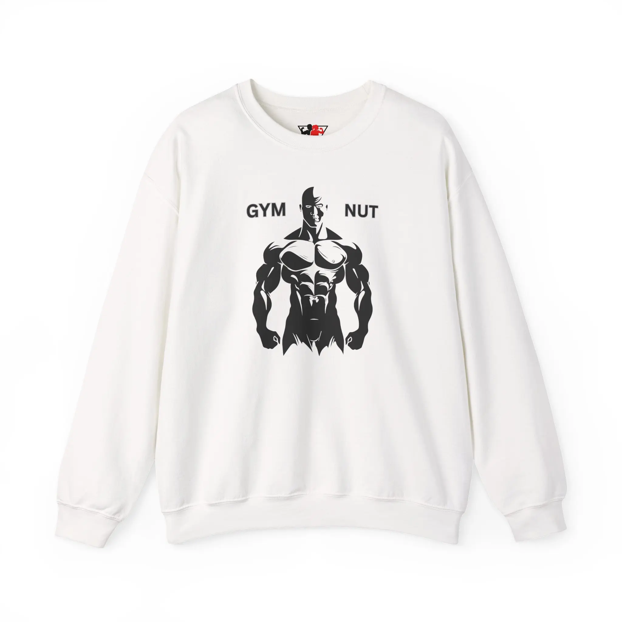 King and Queen Fitness Fall Season Cross Unisex Sweatshirt, Activewear Gift, Workout Apparel, Couples Matching Jumper, Autumn Athleisure Hoodie