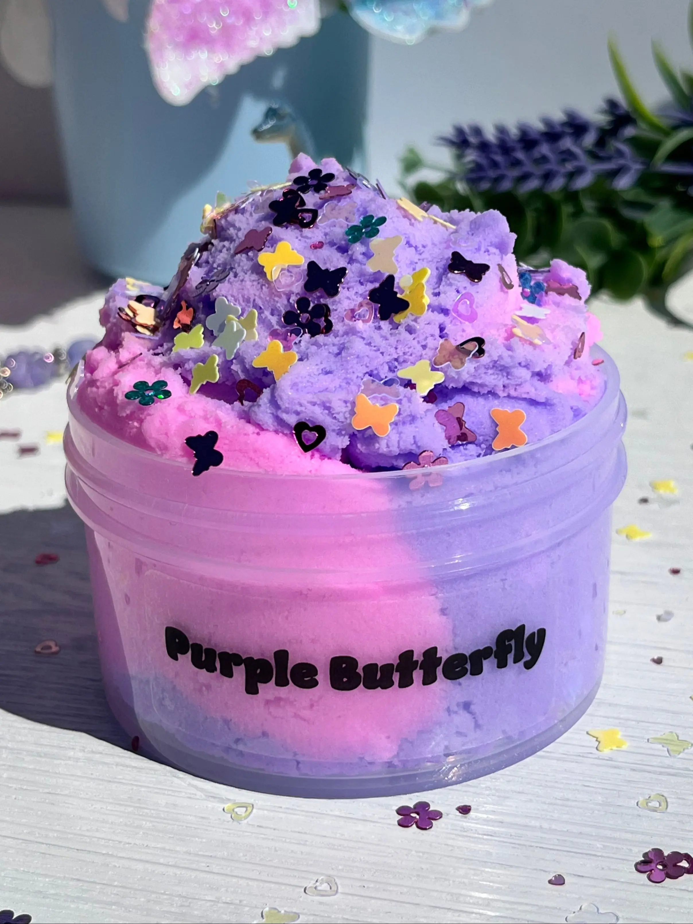Purple Butterfly Slime