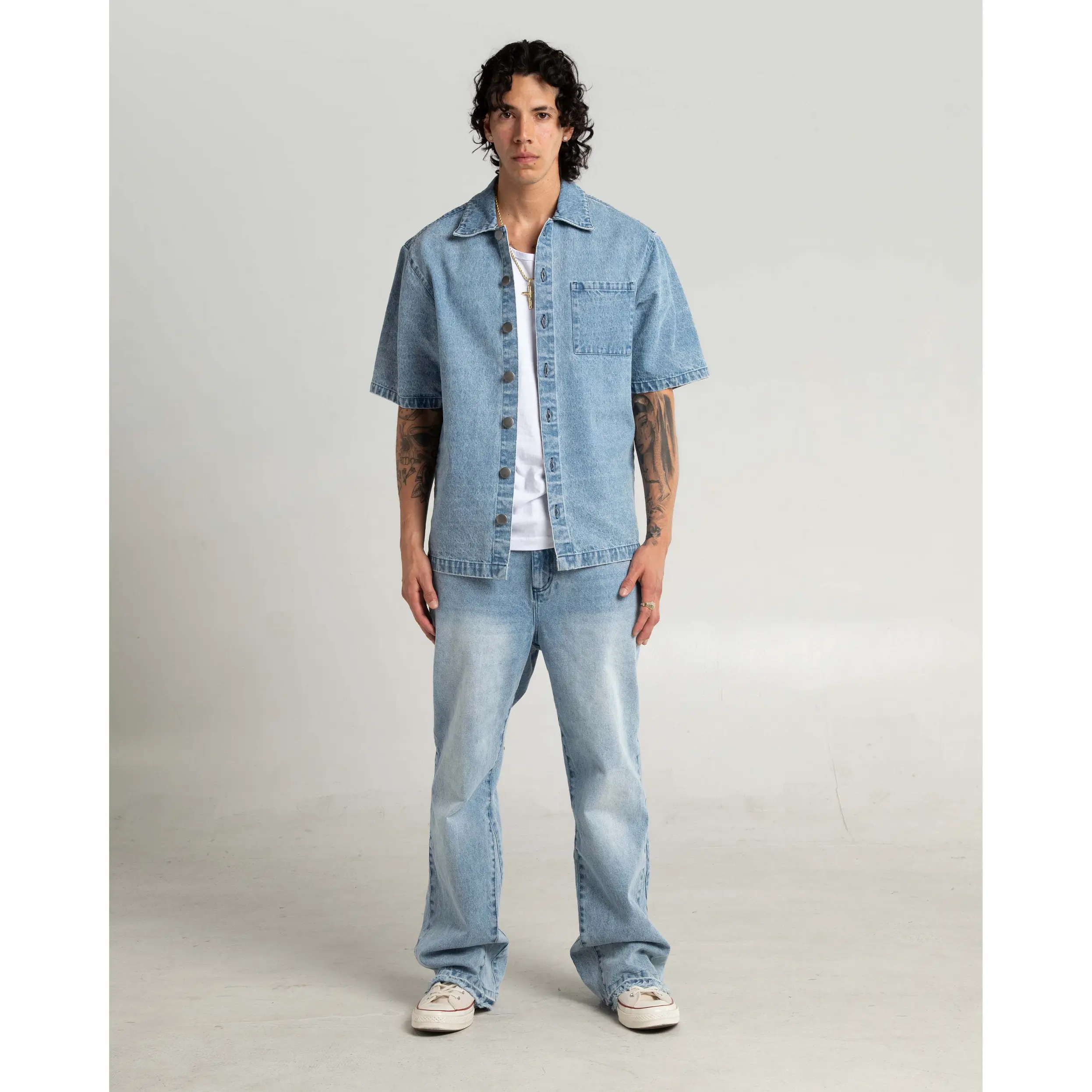 Squabble Denim Work Shirt