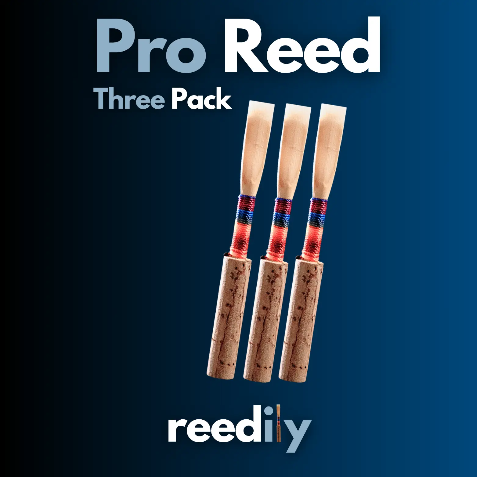 Reedily Pro – 3 Pack / Professional Oboe Reed