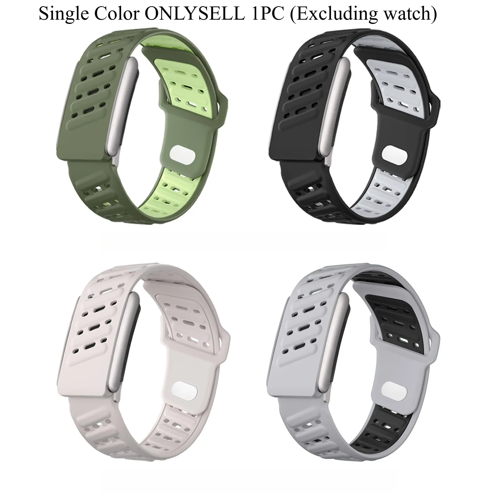 Men's and Women's Breathable Silicone Sports and Leisure Models 5.0 Wristband Strap Suitable for Whoop 5.0 Smart Wristband Watch Accessories Wristband Wearing, Smartwatch Strap, Smart Watch Straps, Wearable Tech Accessories