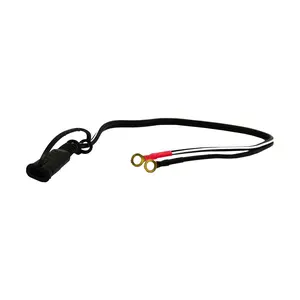 Schumacher Electric WM-12 Ring Connection Cable for Battery Chargers and Maintainers – 18 Inches – Quick Connect – Ideal for Motorcycle, Power Sport, and Lawn Tractor Batteries Schumacher Electric