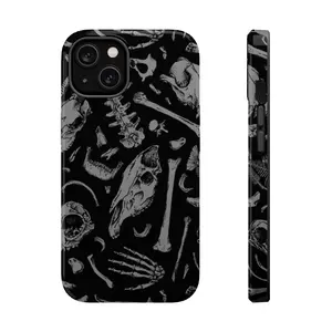 Magsafe Skeleton Phone Case, Iphone Phone Case, Goth Phone Case, Skeleton Merch, Goth Merch, Phone Accessories, Goth Accessories, Iphone Case Magsafe Charger, Goth Iphone, Skeleton Iphone Case