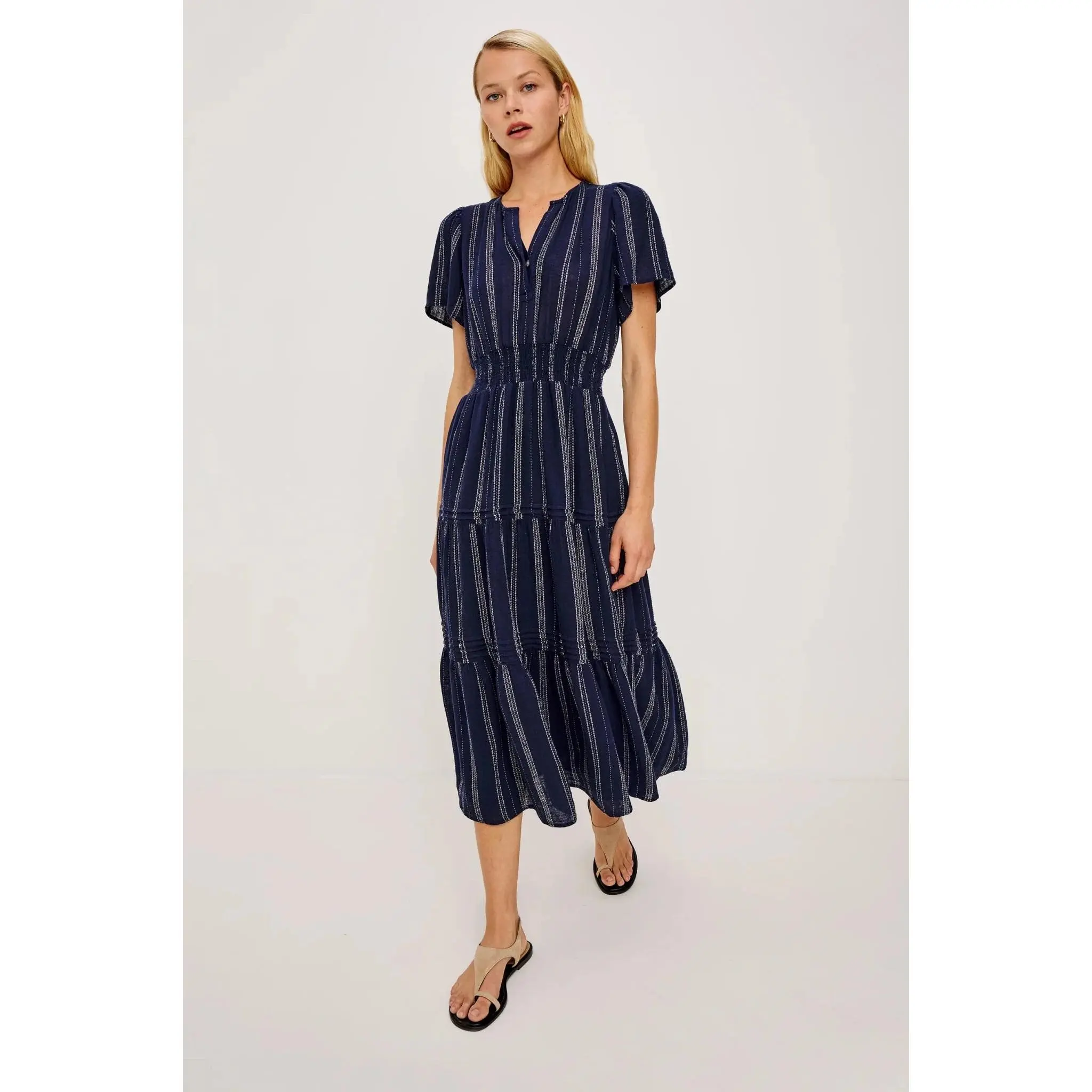 Rails Cannes Dress in Marina Stripes