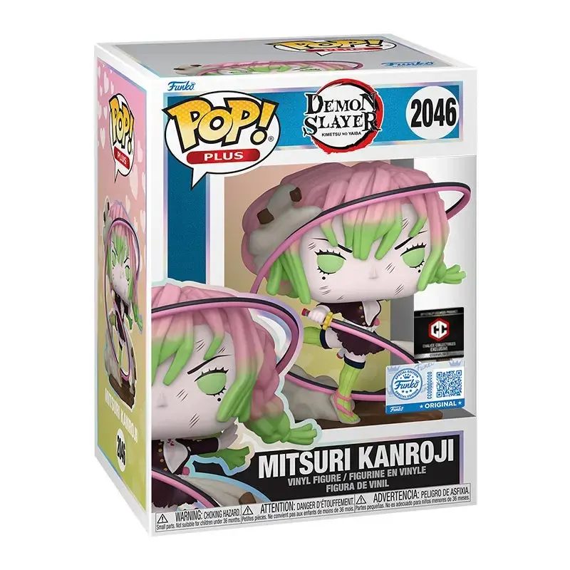 Funko Demon Slayer Mitsuri Kanroji with Sword #2046 Chalice Series Exclusive Vinyl Collectible Figurine - Chalice Collectibles Special Edition Display Piece, Collectible Figurines, Figurines