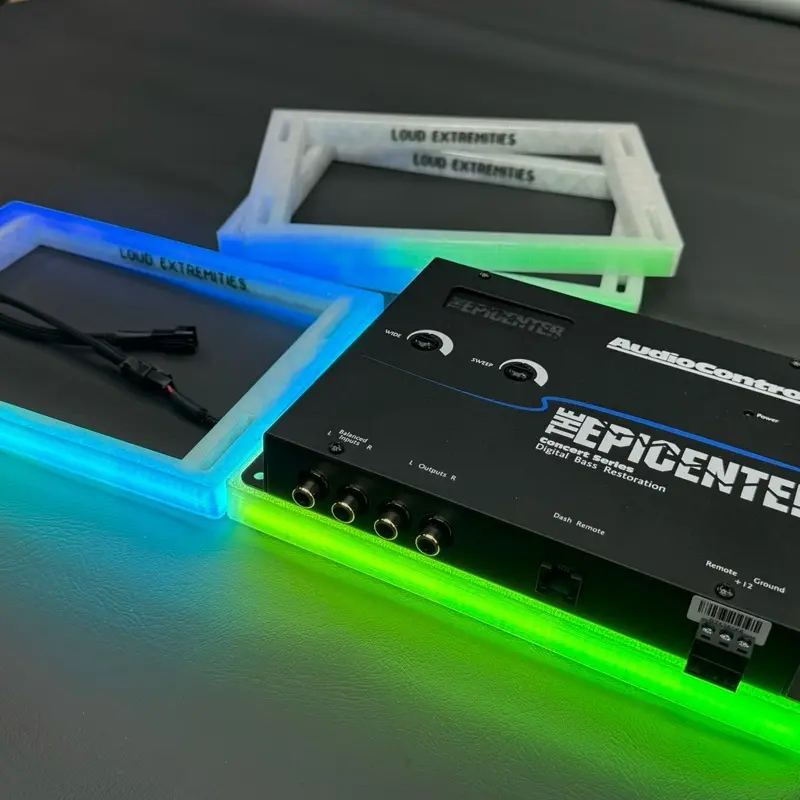 Audio control LED Risers