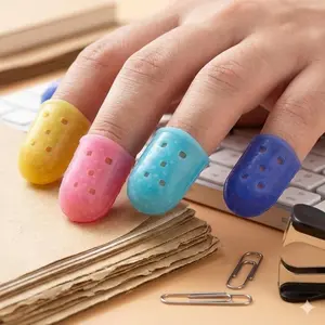 Professional Guitar Finger Protectors - Anti-Slip Silicone Guards, Breathable & Sweatproof, Blister Prevention for Musicians. Ergonomic Design for Comfort, Enhanced Grip, Ideal for Guitar Practice & Training.