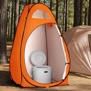 【Summervibes】Outdoorfun【Pop-up】1-Person Privacy Shower Tent, 47x47x74 inches Portable Camping Tent Changing Room with Carry Bag