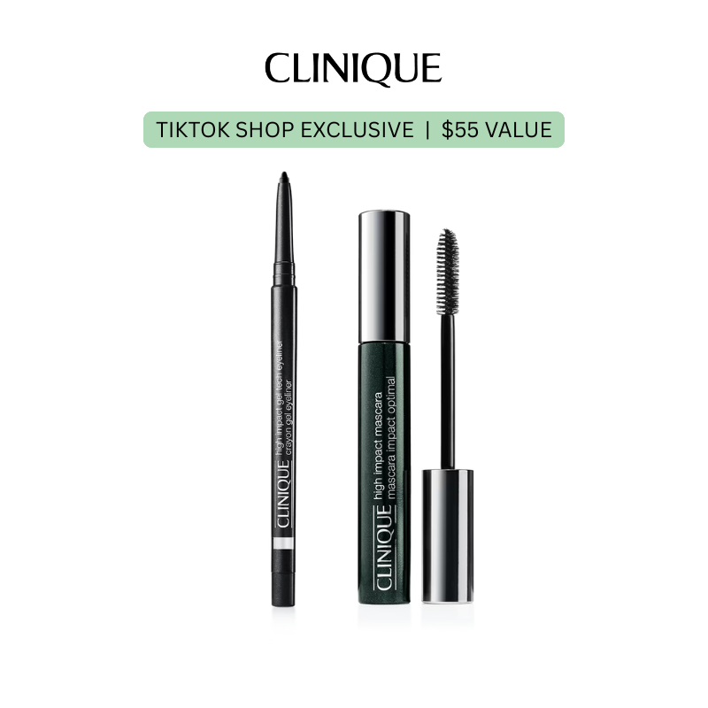 Clinique High Impact Eye Duo - High Impact Gel Tech Eyeliner + High Impact Mascara