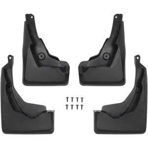 Custom Fit for Mud Flaps Toyota RAV4 2025 2024 2023 2022 2021 2020 2019 Splash Guards Molded Front and Rear Fender Cover Black ABS 4Pcs Set Hybrid Accessories (Not Fit for 2021 RAV4 Prime)