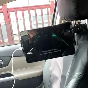 1 PC Car Headrest Tablet Mount, Car Headrest Tablet HolderSeat Back Tablet Mount, Storage Holder for Tablet & Phone& Car Organizer, Car Accessories, Cell Phone Car Mount,Car Phone Holders