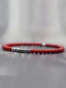Men's Boho Style Beaded Bracelet, Fashion Minimalist Matching Bracelet, Trendy All-match Vintage Jewelry As Birthday Gift for Men for Daily Decor, Stackable Bracelets, Boho Style Bangles