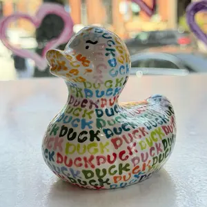 The Find the Fuck in the Duck Ceramic Figurine
