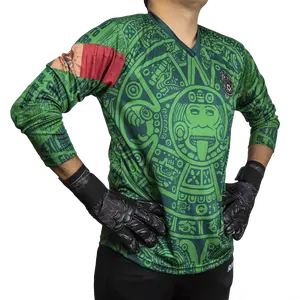 Mexico 98 Green Goalkeeper Jersey