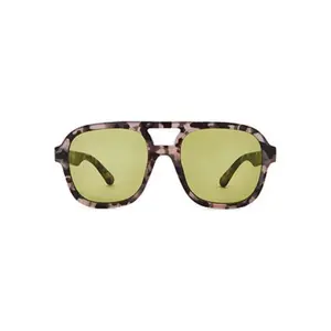 AIRE AIR2542236 Sunglasses Bold Square Tortoiseshell Style Tinted Lenses Lightweight Comfortable Unisex Fashion Accessory