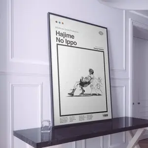 Hajime No Ippo Poster | Hajime No Ippo Print | Anime Poster | Anime Art Print | Minimalist Poster 42
