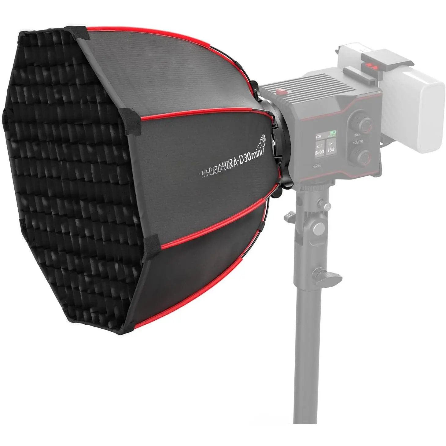 11.4"/29cm Mini Parabolic Softbox Quick Release, Compatible with  RC 60B/60C, RC 100B/100C Series COB LED Video Light, RA-D30-4358