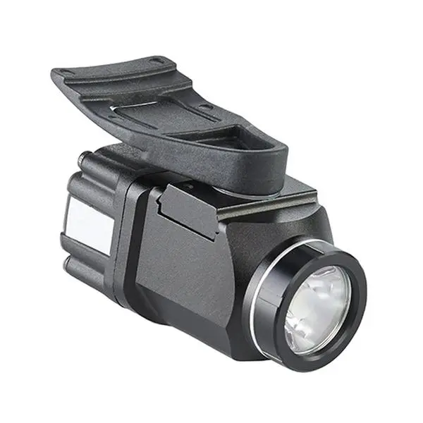 Streamlight Low Profile Vantage II Hard Hat Flashlight for Dogs - Industrial Hard Hat-Attachable Light, White Light, High-Intensity Blue Taillight, Pre-Focused Lens, 135/350 Lumens, 0.34 lbs, 3.9 x 2.9 x 6 cm, Outdoor Job Site Use