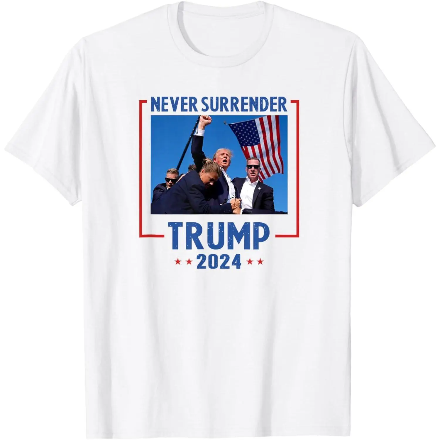 Trump Never Surrender 2024 T-Shirt