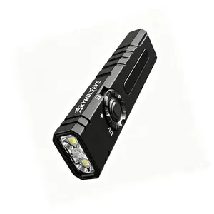 4-in-1 Flat EDC Flashlight 2200 Lumens with Green Laser, 365nm UV Light & RGB Sidelight, Magnetic Rechargeable Pocket Tactical Light, Cool Gadgets Father's Day Gifts for Men, Mechanics, Camping