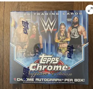 2025 Topps Chrome Sapphire WWE Hobby Box
