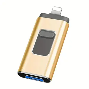 Type-C & Android OTG USB 3.0 Flash Drive, 4-In-1 Memory Stick, Ultra-Fast Photo Stick, 128GB/256GB/512gb/1tb External Storage, Compatible with Type-C Phones, Usb Flash Drives