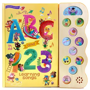 ABC and 123 Learning Songs -- Rose Nestling - Board Book