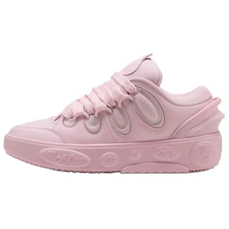 Puma LaFrancé Casual Sneakers - Pastel Pink, Soft Suede & Nylon Construction, Runs Small, US M 7.5