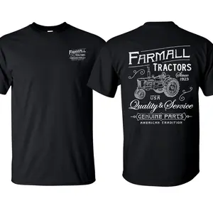 Vintage Farmall Tractor Mens T-Shirt Tractor Tee Farm Wear Unisex Short Sleeve USA Made 100% Cotton T-Shirt