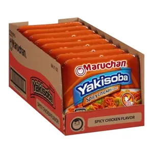 Maruchan Yakisoba Spicy Chicken Flavor, 4.11 Oz, Pack of 8, ()