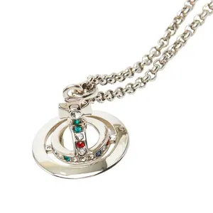 Pre-owned vivienne westwood Iron Small Leather Goods PETITE ORB Necklace