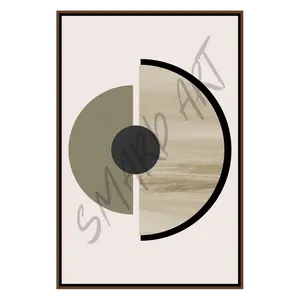 Equilibrium 5.0   Smard Black Wall Art Print/ Canvas for Home /Office Decor - Smard Black Wall Art Print/ Canvas for Home /Office Decor