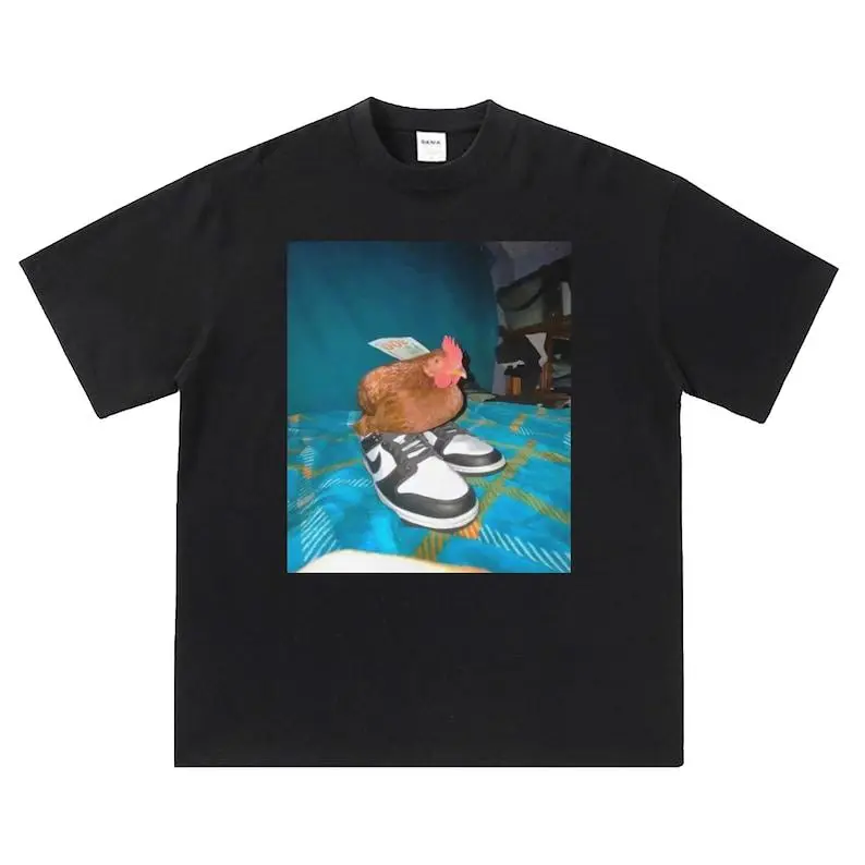Dripped Out Chicken Shirt, Chicken with shoes t-shirt, tiktok chicken tshirt, chicken with money and shoes, meme shirt, meme t-shirts